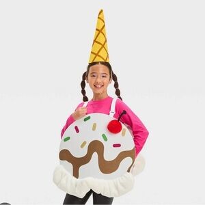 Ice Cream Cone Kids Costume